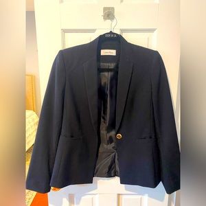 Calvin Klein navy blazer size 4